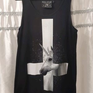 Killstar Unicorn Unisex Tanktop